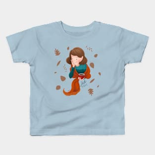 Hello Fall Kids T-Shirt
